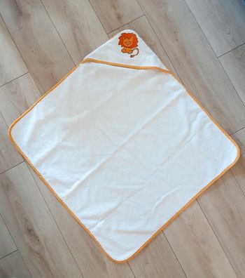 Serviette de bain à capuche bébé