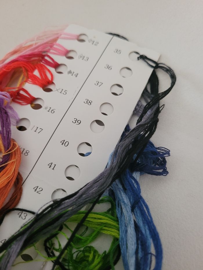 Broderie aux points comptés - photo numéro 7