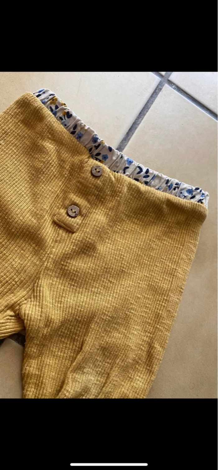 Legging Zara moutarde - photo numéro 3