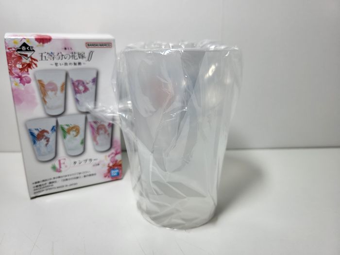 Quintessential Quintuplts Kuji 2023 Tasse, Verre, Cup Ichiban Kuji F Miku - photo numéro 3