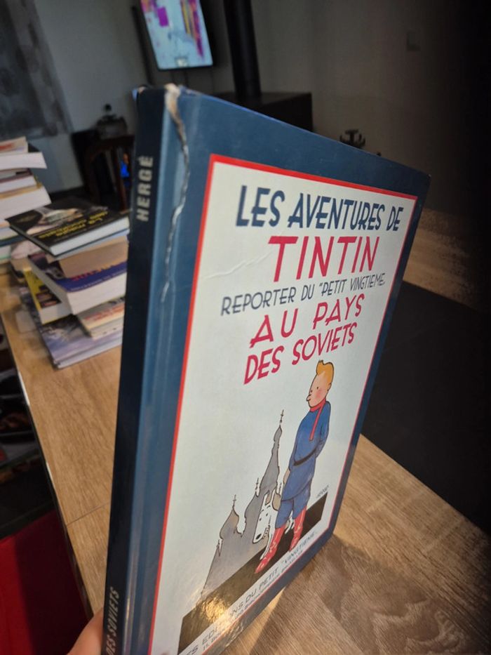 Livre BD les aventures de tintin - photo numéro 2
