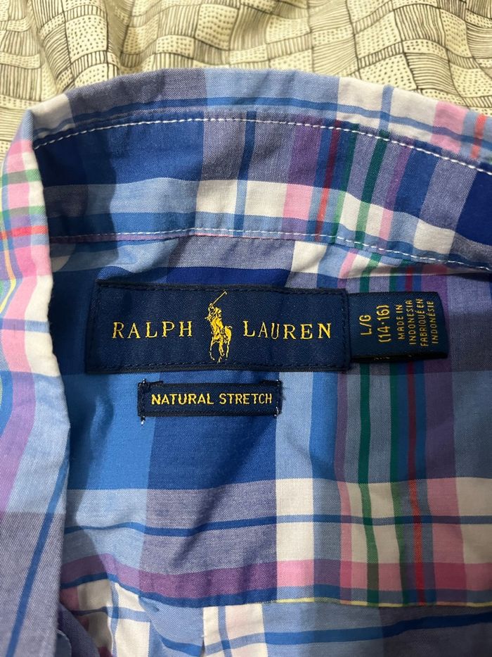 Chemise Ralph Lauren à carreaux (14-16 ans) - photo numéro 2