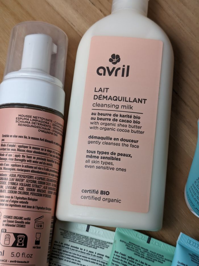 Lot cosmétiques Avril certifiés Bio - photo numéro 6
