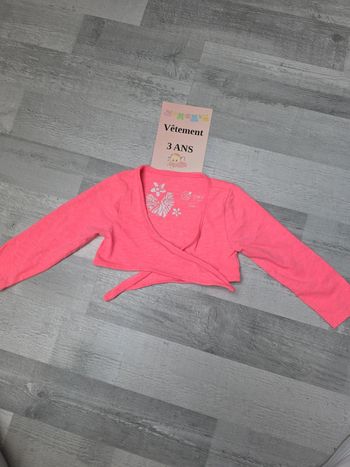 Bolero fille 3 ans