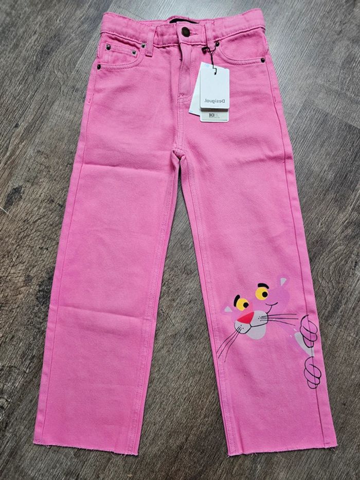 Jean la panthère rose desigual