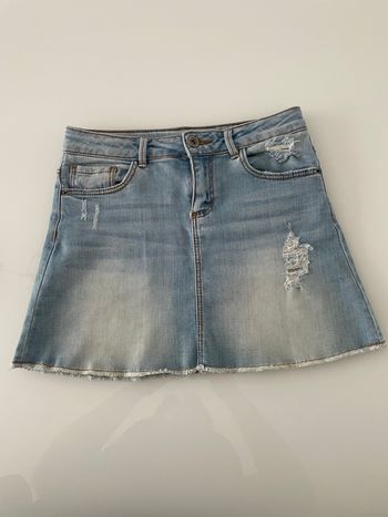 Jupe en jeans fille zara  9/10 ans
