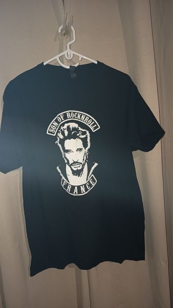T-shirt Johnny Hallyday