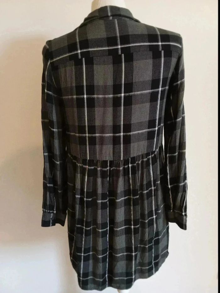 Tunique / robe courte à carreaux - photo numéro 4