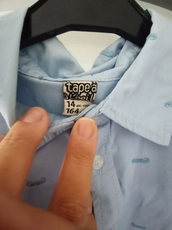 Chemise manches longues tape à l'oeil 14 ans - photo numéro 2