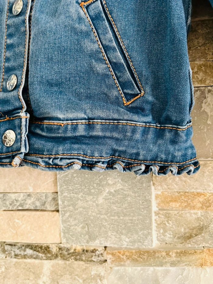 Veste en jeans bébé fille briyht - photo numéro 3