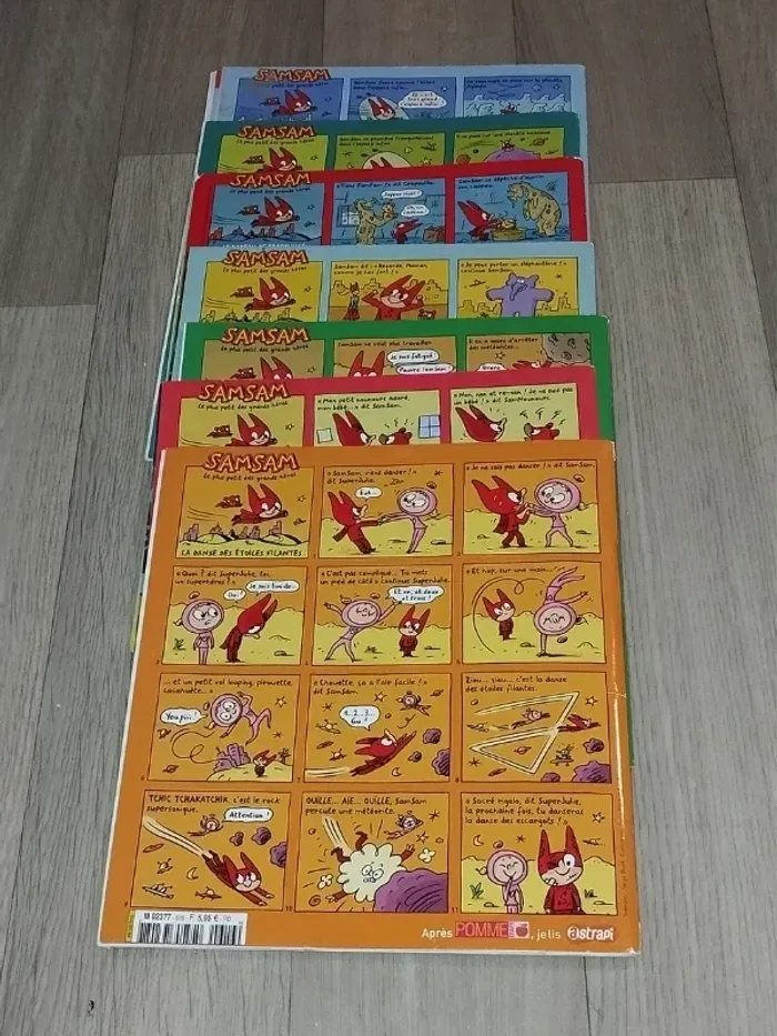 Lot de 7 magazines Pomme d’Api année 2017 L014 - photo numéro 6