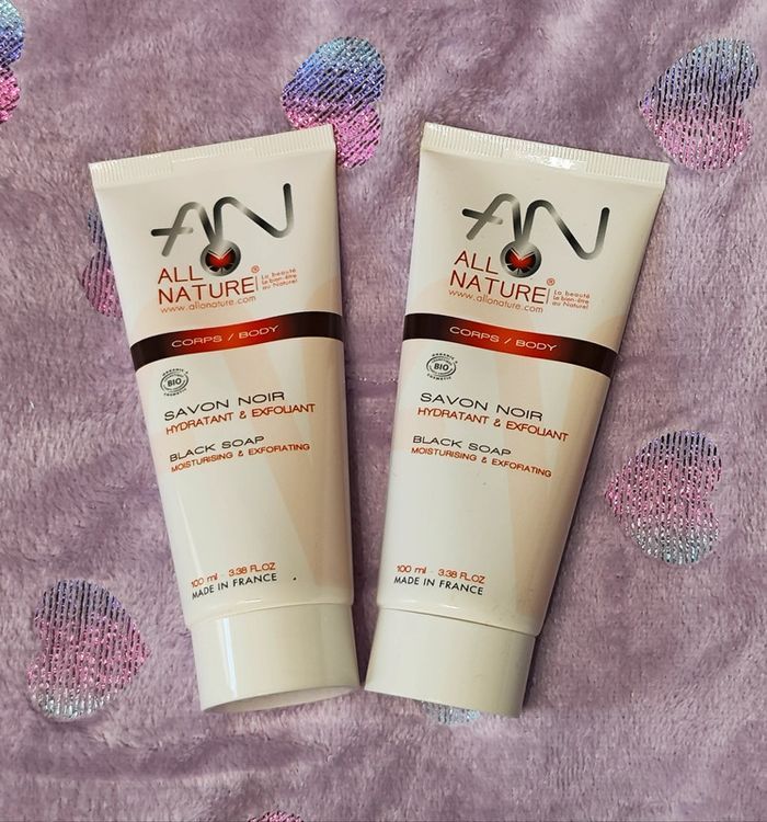Lot de 2 tubes de Savon noir corps Allo Nature - photo numéro 1