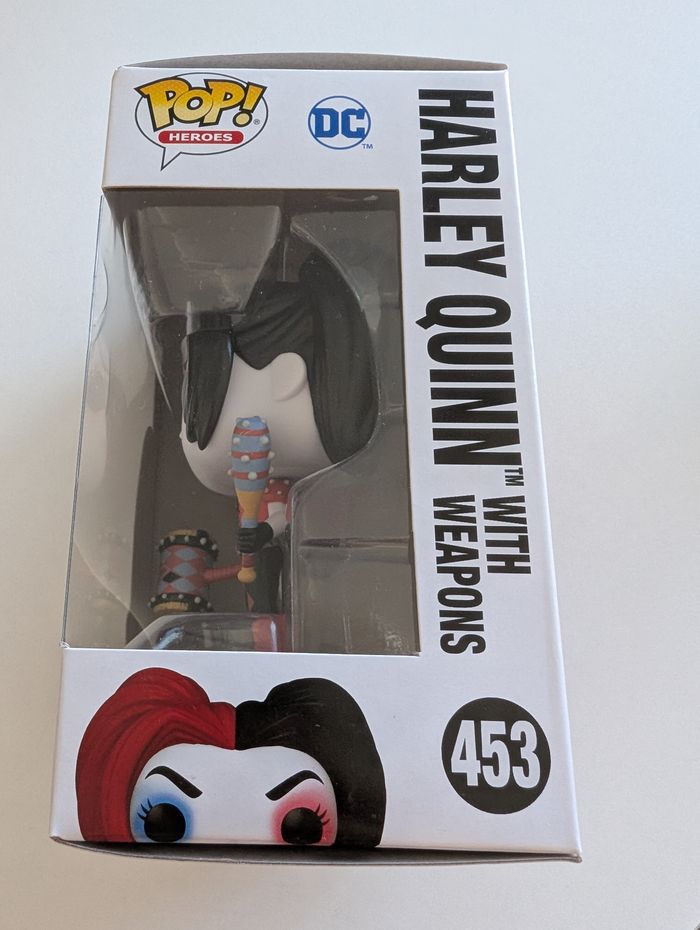 Figurine Pop Harley Quinn 453 - Pop Heroes Funko - photo numéro 2