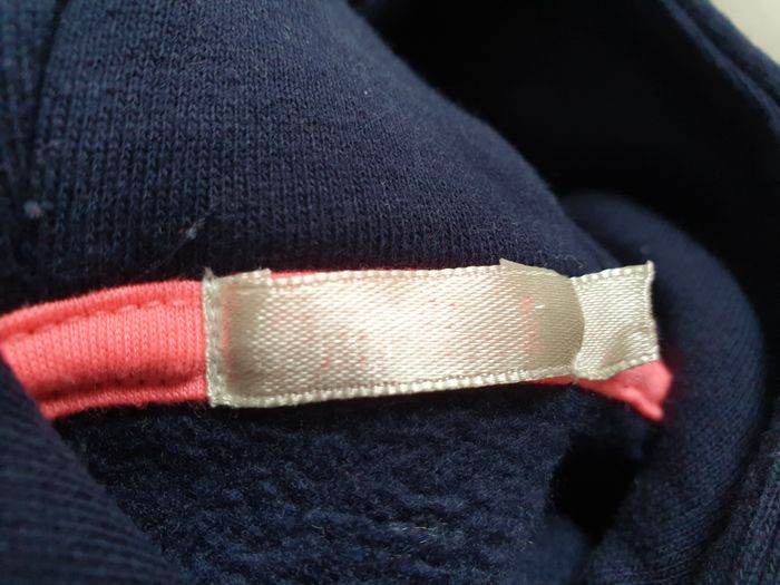 Robe pull bleu marine à nœud rose fluo - 3A - Billieblush - photo numéro 6