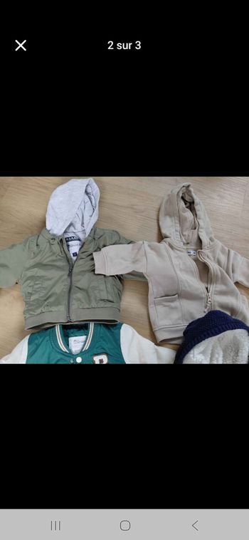 Gilet garçon 6 mois