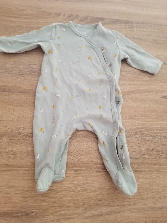Pyjama léger coton 3 mois - photo numéro 2