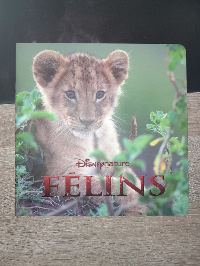 album souple Disney nature - les félins