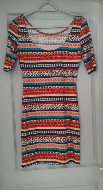 Robe multicolore 