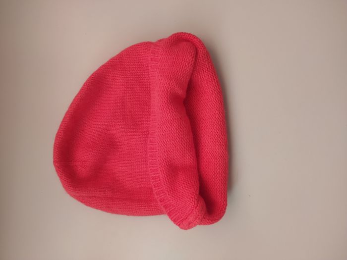 Bonnet fin orange fluo neuf pour femmes - photo numéro 3
