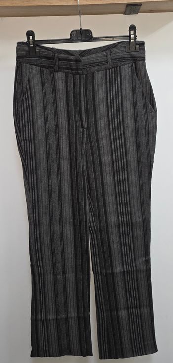 Pantalon chic gris/noir 36