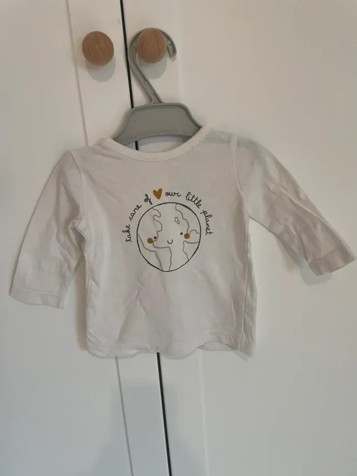 Lot 6 Tee shirt manche longue - photo numéro 3