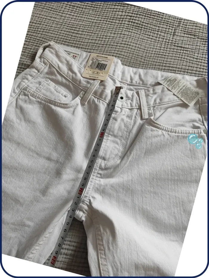 Jeans Pepe jeans femme / blanc - photo numéro 8