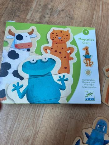 Jeu magnétique djeco animaux