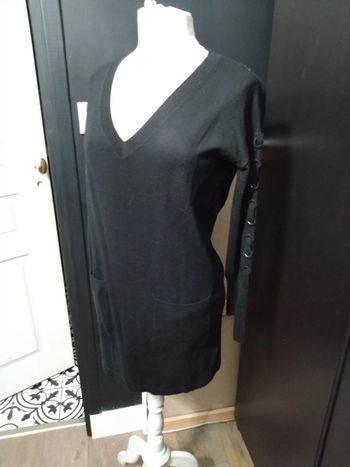 Robe pull noire suncoo t 36 38