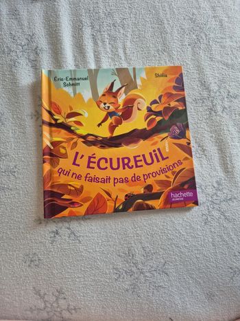 Livre mcdo l'écureuil qui ne faisait pas de provisions