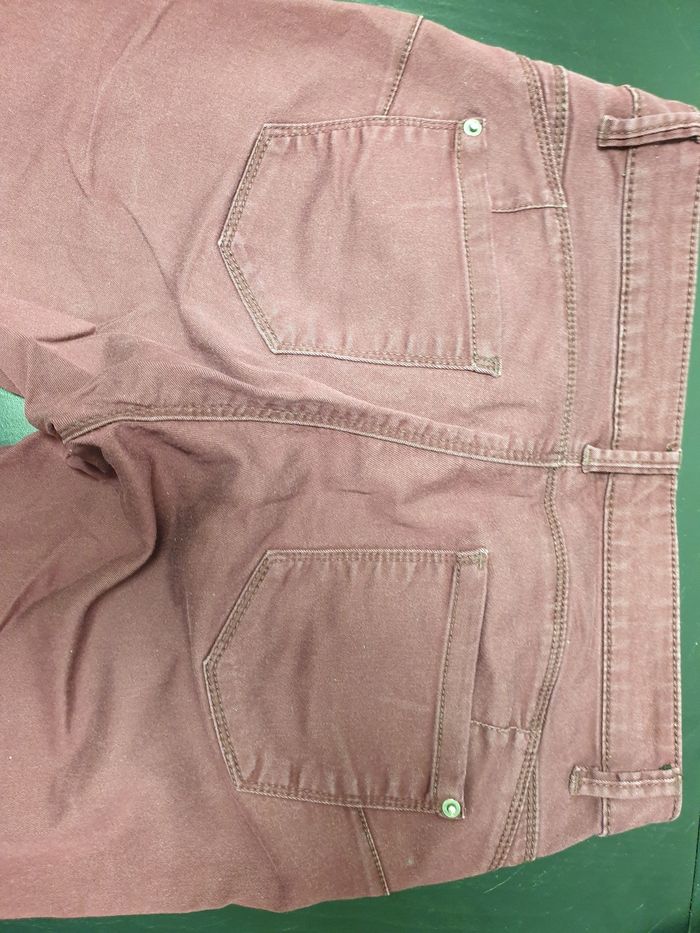 Jean Camaïeu femme Bordeaux - photo numéro 5