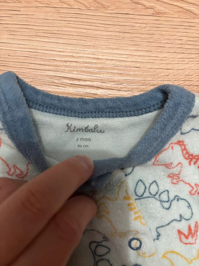 Lot 4 pyjamas 1 pièce 3 mois - photo numéro 4