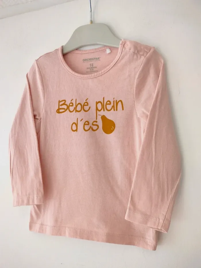 (e) T-shirt BB plein d'espoir 18mois - photo numéro 2