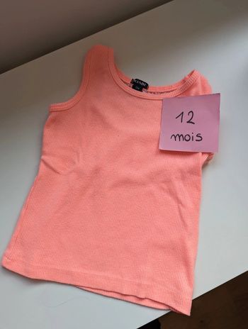 Débardeur 12 mois
