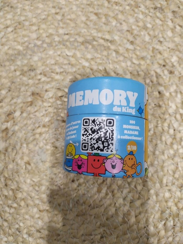 Jeu Memory, Monsieur Madame, dès 3 ans, TBE - photo numéro 3