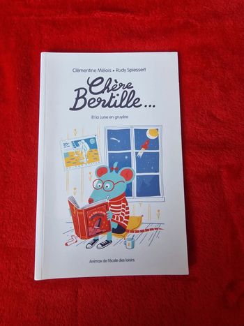 Livre souple chère Bertille et la lune en gruyère