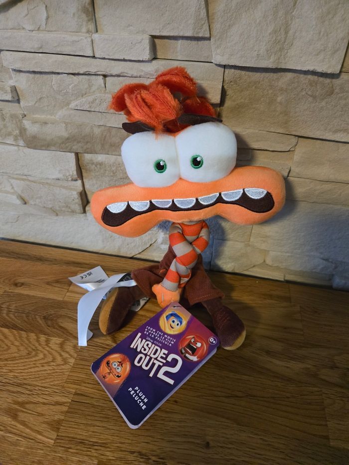 Lot de 2 peluches vice versa 2 disney store neuve - photo numéro 5