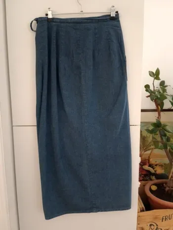 Jupe portefeuille Etam vintage