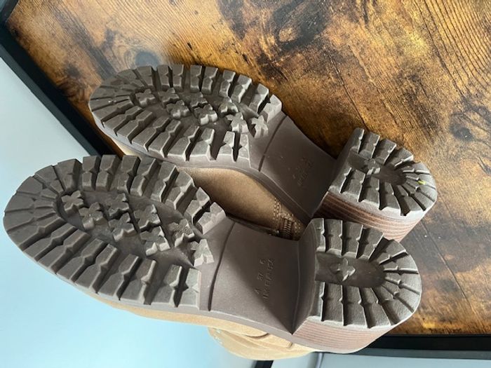 Bottes marron femme taille 37 – élégantes & en parfait état - photo numéro 3
