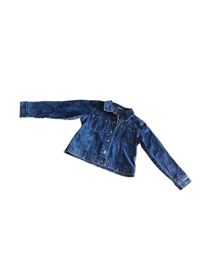 Veste en jean 6 ans Vertbaudet bleu marine