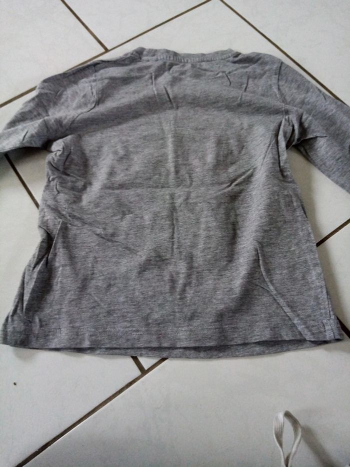 T shirt manche longue 110/116 - photo numéro 4