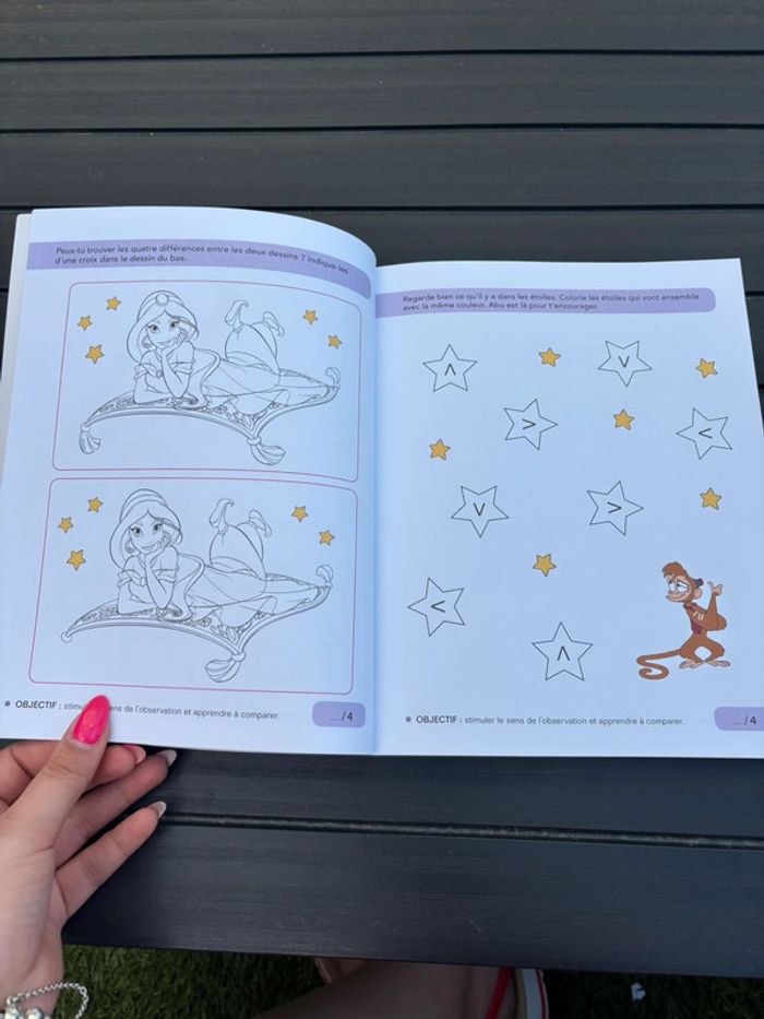 🌺Livre 2e maternelle j’apprends avec Disney les chiffres et les lettres🌺 - photo numéro 6