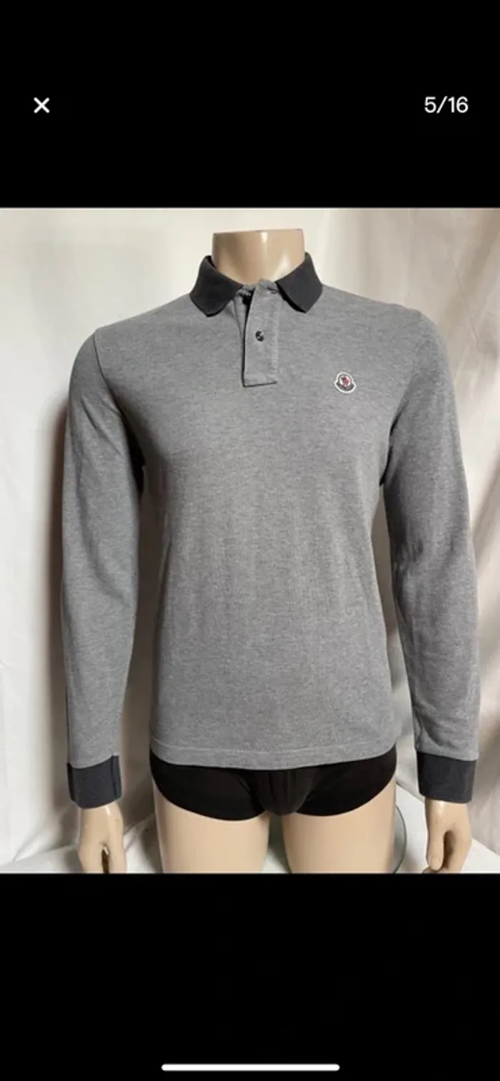 Moncler polo manches longues - photo numéro 3