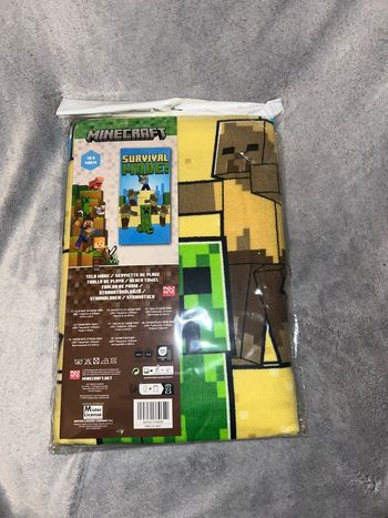 Serviette drap de plage Minecraft 