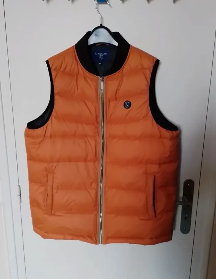 Doudoune sans manche (bodywarmer) en duvet La Squadra T. 54 - photo numéro 3