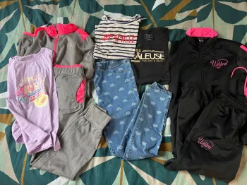 Lit vêtements 10-12 ans