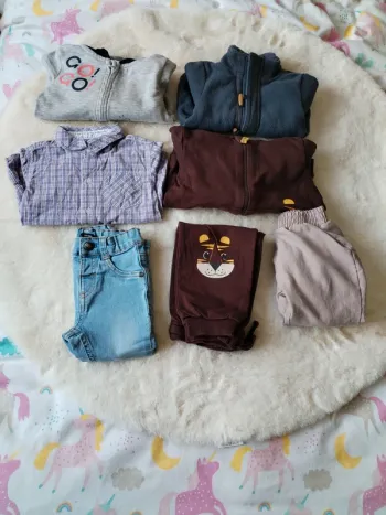 Lot vêtements bébé garçon 18 mois