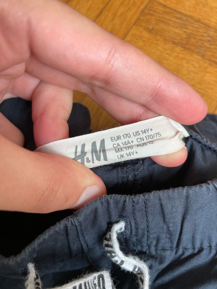 Short garçon bleu h&m - photo numéro 3