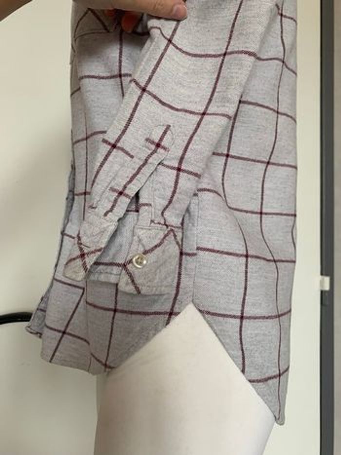 Chemise grise à carreaux - photo numéro 4