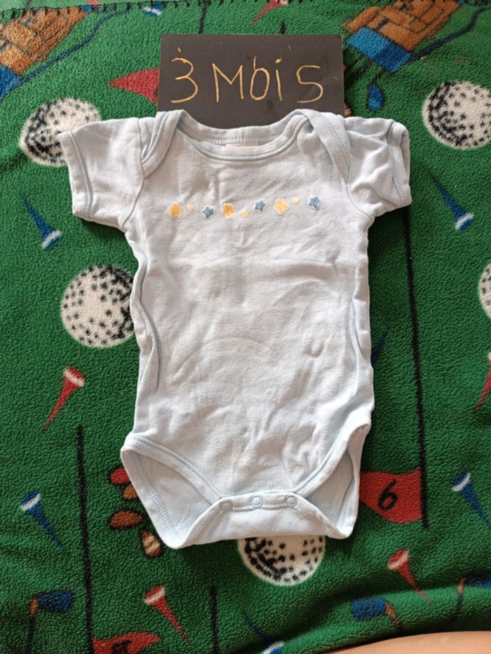 Body garçon 3 MOIS