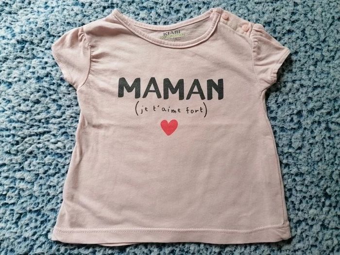 Tee-shirt fille 6 mois - photo numéro 5